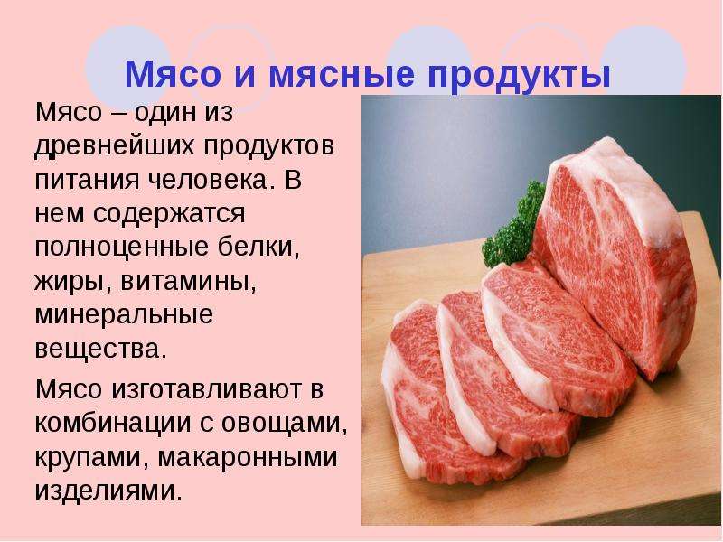 Мясо проект по технологии