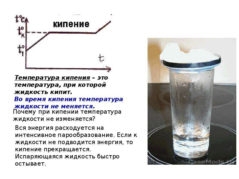 Кипение презентация удельная теплота парообразования и конденсации 8 класс