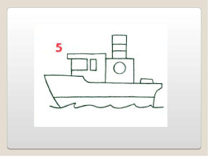 Нарисовать корабль 1 класс по окружающему миру