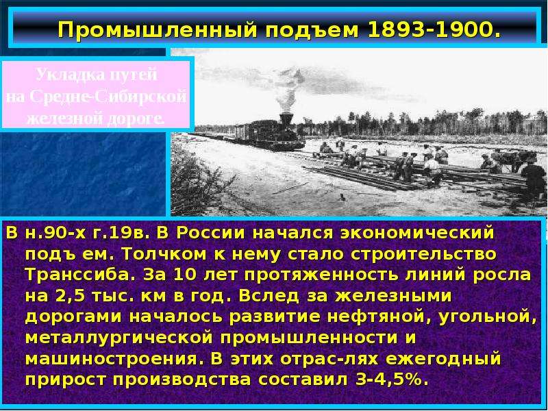 Российская промышленность на рубеже 19 20 веков