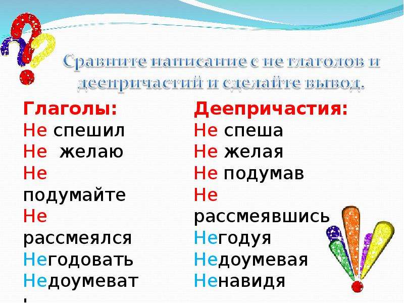 Правописание не с деепричастиями. Раздельно написание не с деепричастие. Не с деепричастиями правило таблица. Правило Слитное написание не с деепричастиями. Правило слитного и раздельного написания не с деепричастиями.