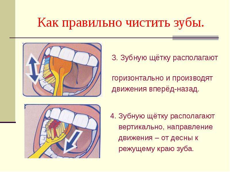 Как правильно чистить зубы. Направление чистки зубов. Направление чистки зубов правильное. Как правильно чистить зубы зубной щеткой.