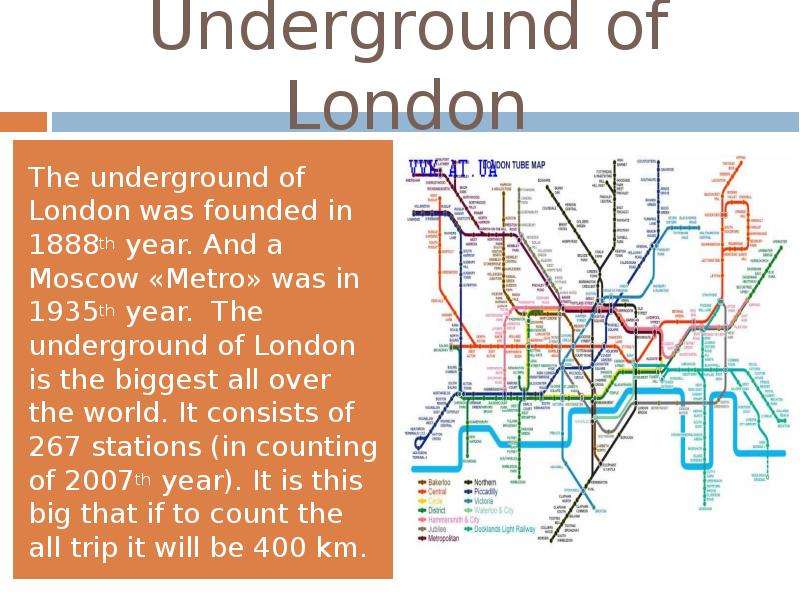 What is the name of London Underground. International sign where is a Metro. London was founded in