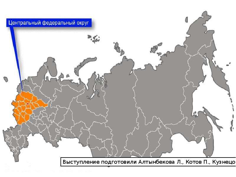 Инвестиционные проекты центрального федерального округа