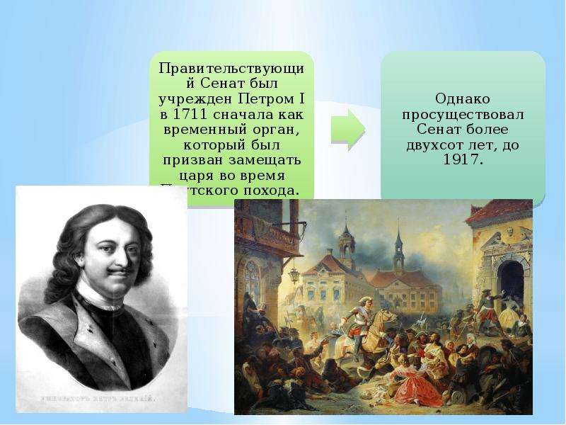 Сенат это в истории. Петр i и Сенат. Созданный Петром i Сенат был поначалу. Сенат слайд. Петр 1 учредил Сенат.