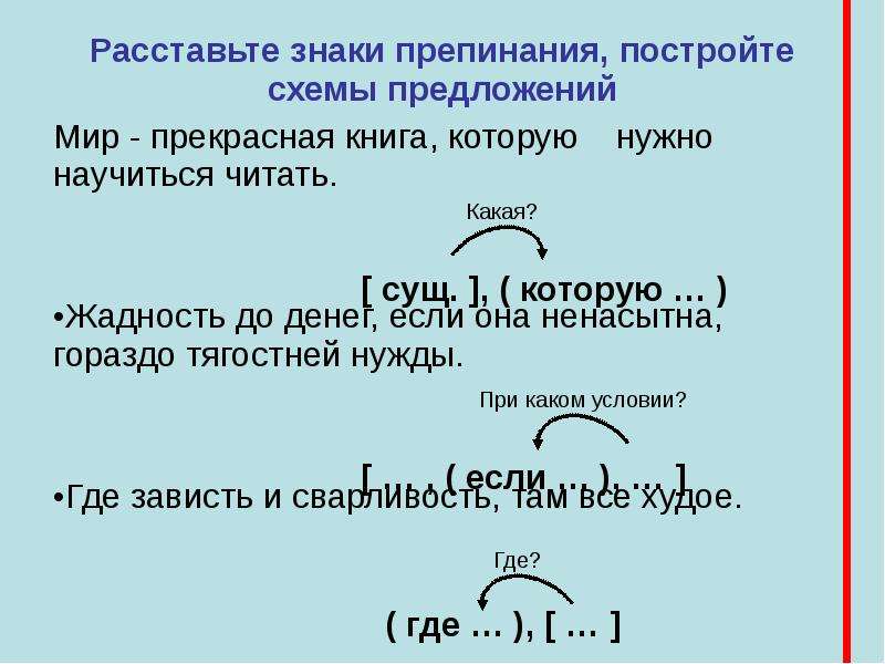 Расставьте знаки препинания постройте схемы предложений