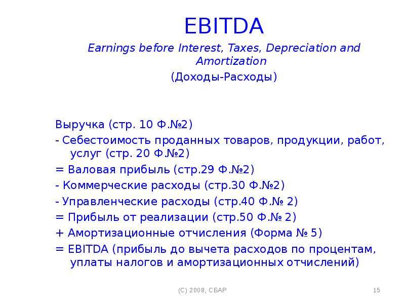 Формула публикация. Как рассчитывается EBITDA формула. Что такое EBITDA простыми словами формула расчета. Формула расчета EBITDA от выручки. Ebit формула расчета.