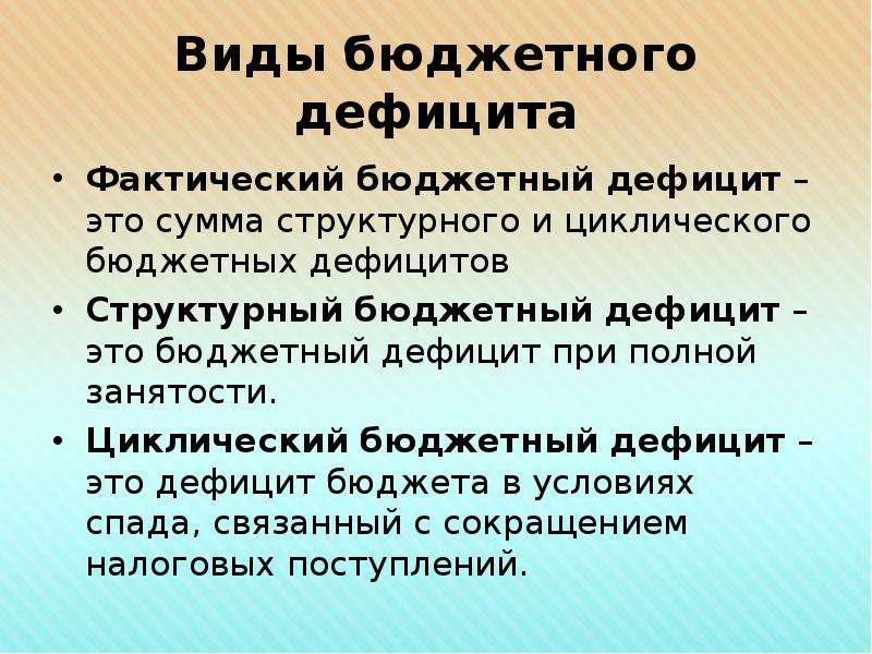 Дефицит государственного. Дефицит бюджета. Бюджетный дефицит. Дефицит госбюджета. Виды дефицита государственного бюджета.