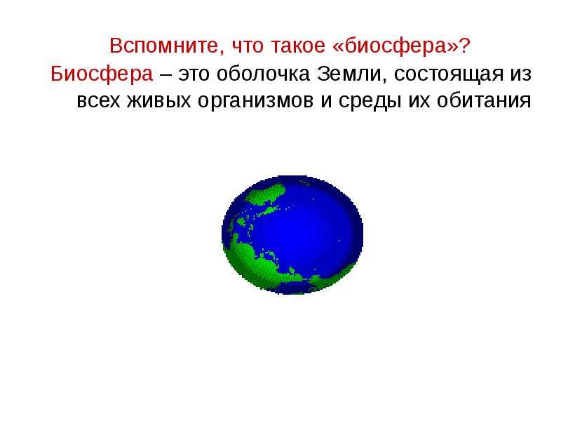 Биосфера среды жизни презентация 9 класс биология