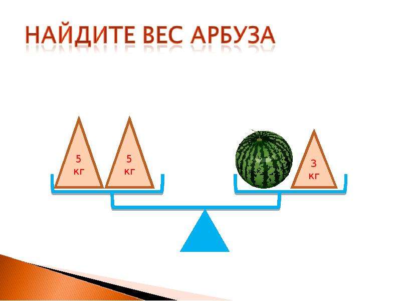 Презентация по математике на тему масса