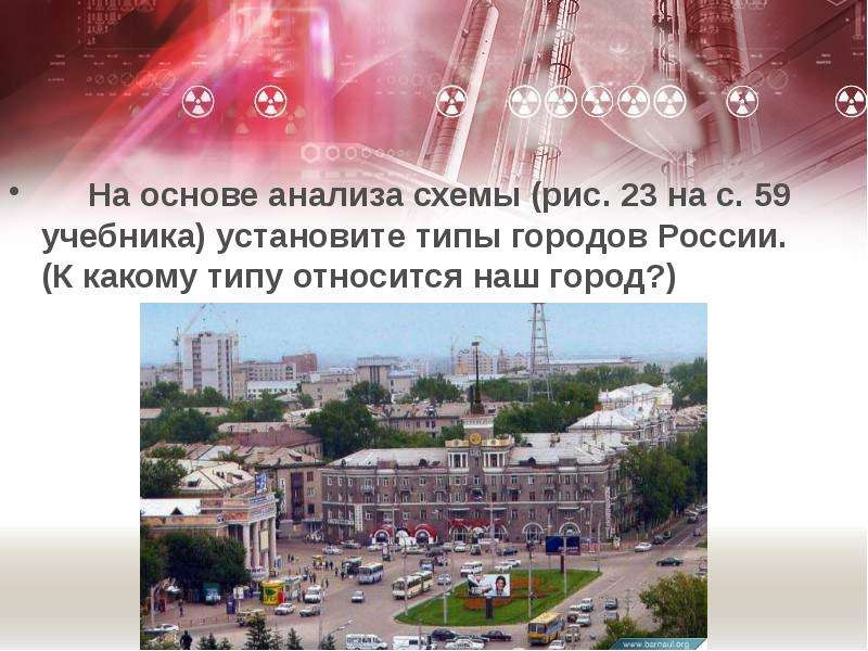 Города и сельские поселения 8 класс презентация. К какому типу относится наш город. К какому типу относится город Москва. Новосибирск какой Тип города 5 класс.