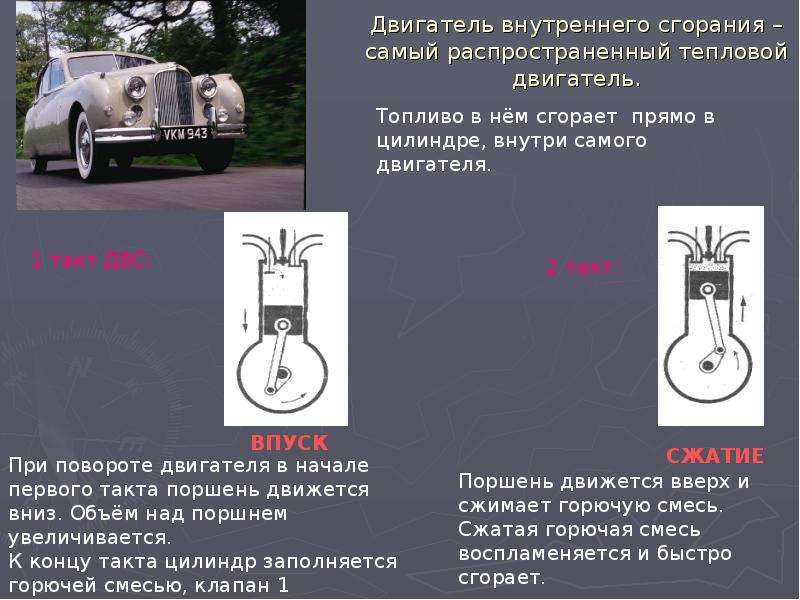 Презентация история создания тепловых двигателей