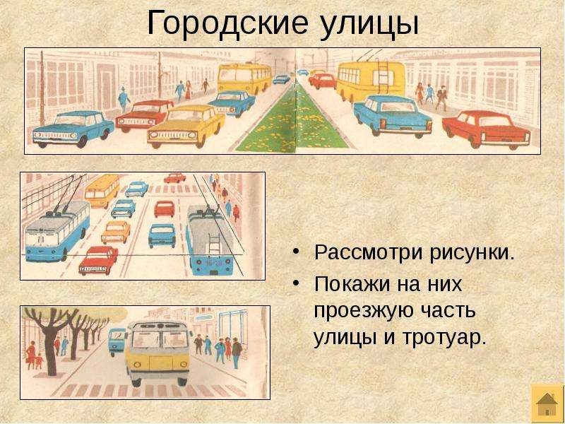 Жизнь улицы 1 класс презентация