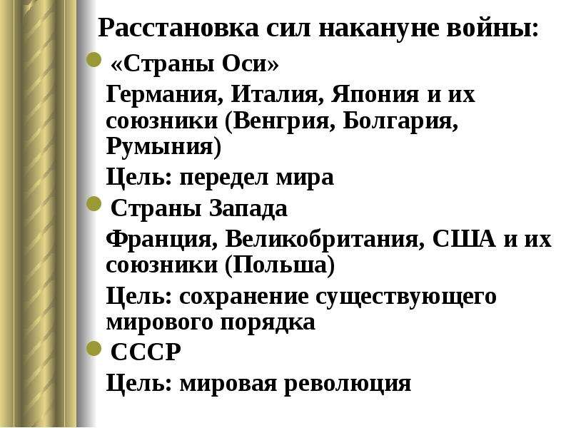 План рот. Страны «оси» и их союзники. Расстановка сил накануне второй мировой войны. Расстановка сил накануне войны. Расстановка сил в мире накануне второй мировой войны.