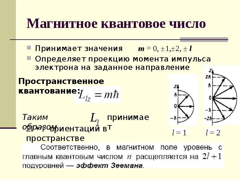 Магнитное квантовое число. Магнитное орбитальное квантовое число определяет. Магнитное квантовое число формула. Магнитное квантовое число электрона. Магнитное кватное числа.