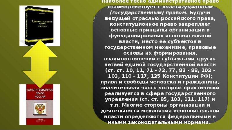 Административное место. Административное и Конституционное право. Место административного права в правовой системе России. Административное право и Конституционное право. Административное право в системе права РФ.