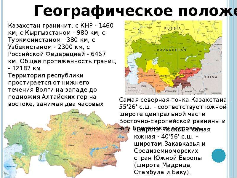 Презентация по теме казахстан