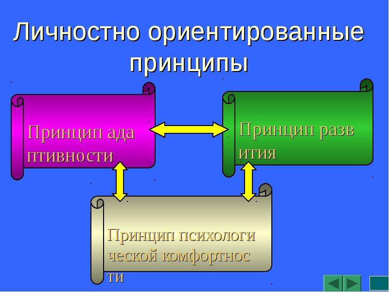 Ориентирующим принципом. Личностно ориентированные принципы. Принцип личностной адаптивности. Принципы школы 2100. Принципы программы школа 2100.