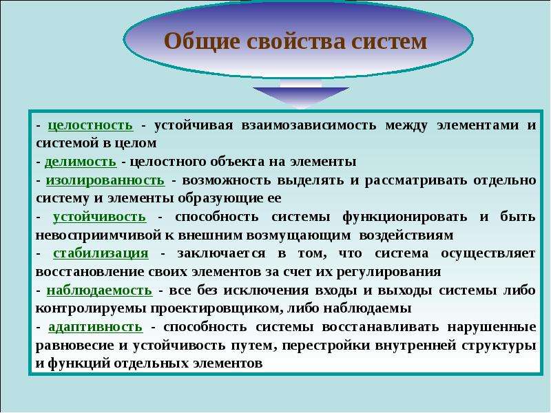 3 свойства системы. Свойства системы. Свойства системы управления. Свойства системы целостность. Основные свойства системы.