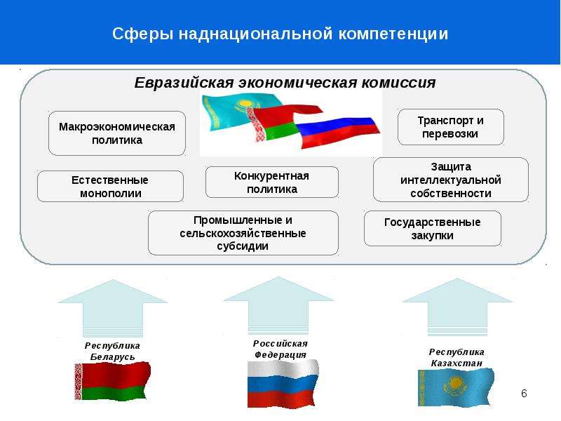 Естественная политика. Структура Евразийской экономической комиссии. Макроэкономическая политика входит в компетенцию. Наднациональные экономические структуры. Наднациональный уровень таможенного.