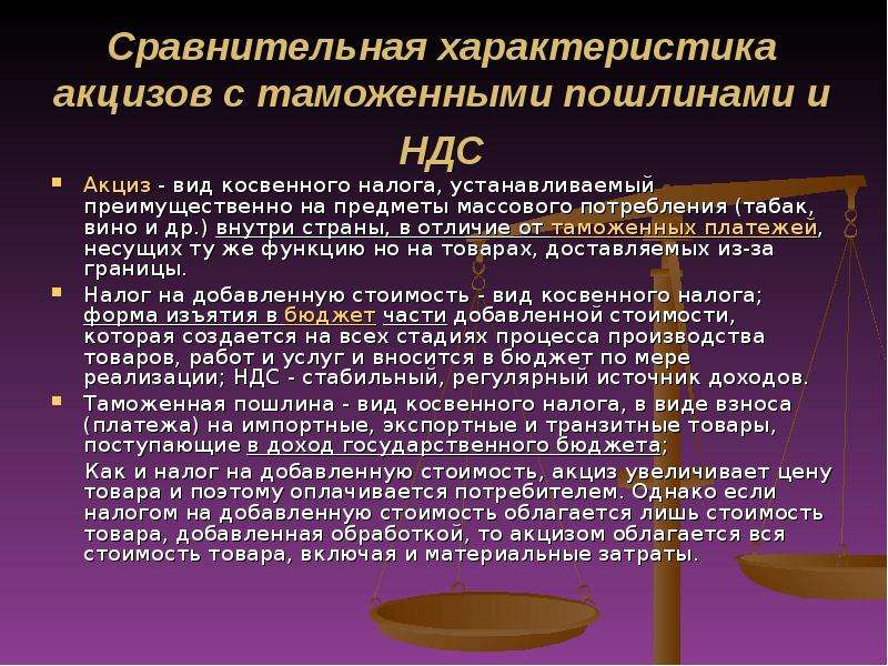 Презентация акцизный налог