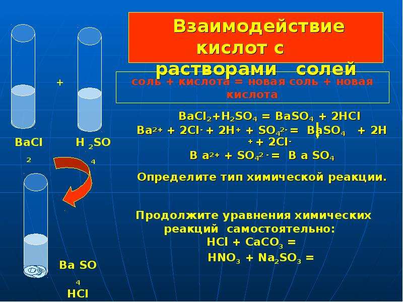 Презентация про кислоты