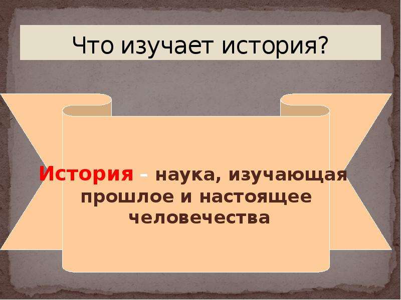 План изучения истории