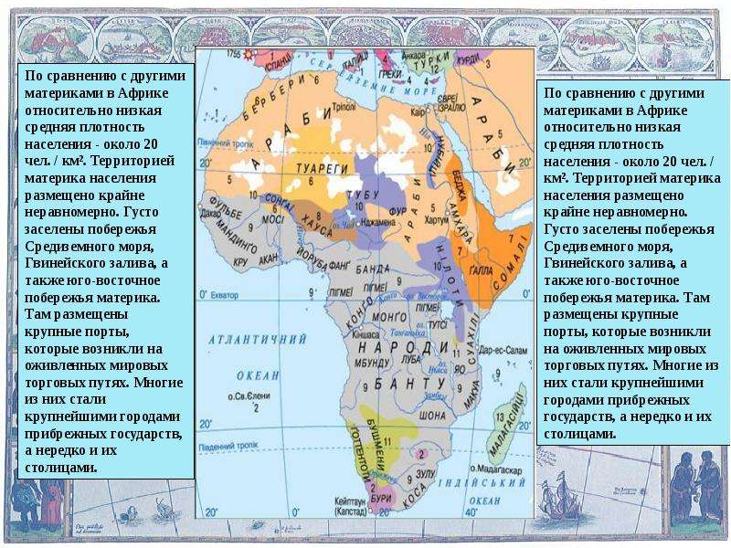 Страны африки презентация 7 класс география