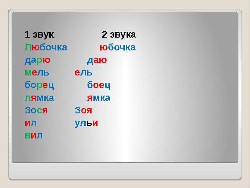 Звук 2 1. Слово ямка один звук. Второй звук в слове мель. Сколько звуков в словах 1 класс. Юбка два звука или один.