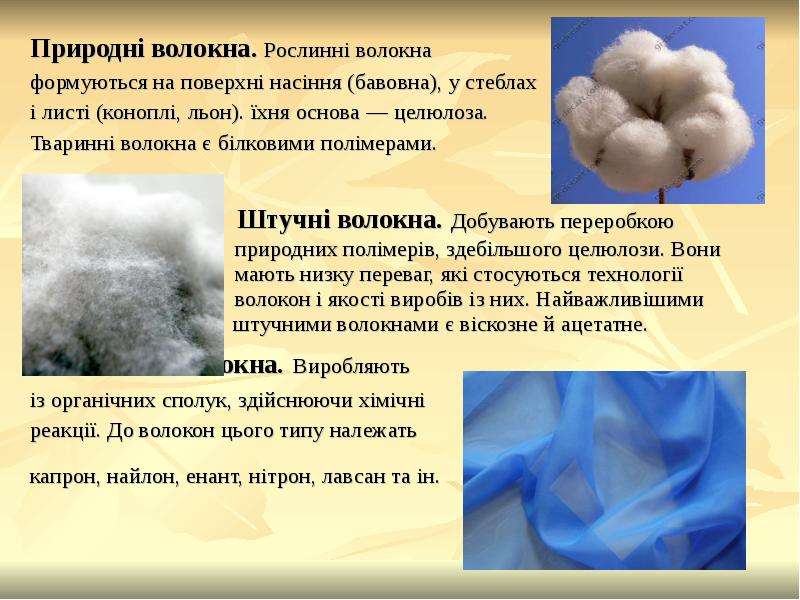 Бавовна перевод с украинского. Бавовна Тип волокна. Полинозные волокна синтетические. Целюлоза штучні волокна. Полинозные волокна картинки.