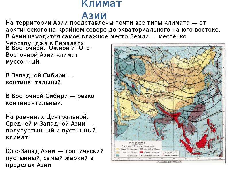 Презентация на тему азия