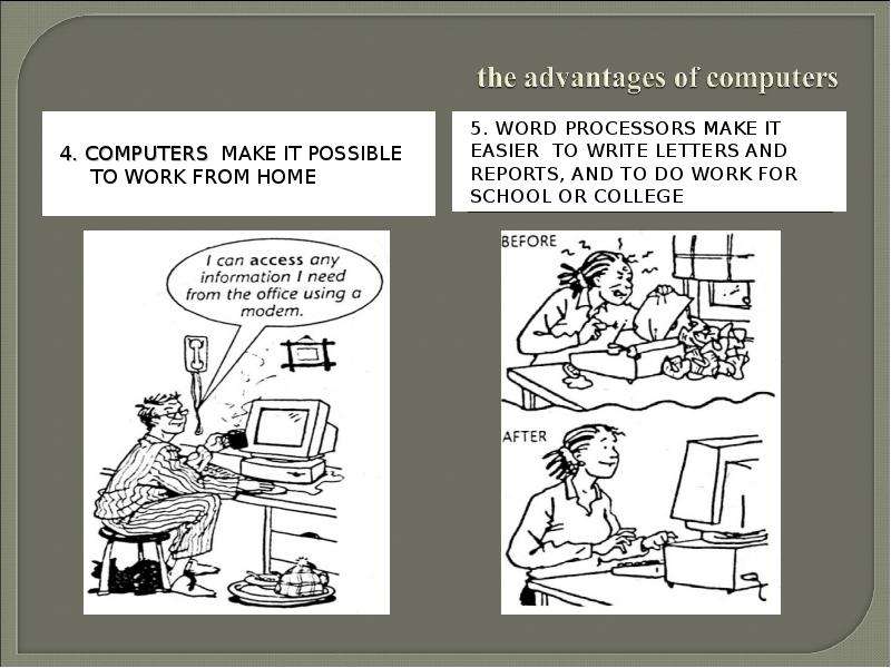 What are the advantages of computers. Advantages of Computers. Work from Home advantages and disadvantages.