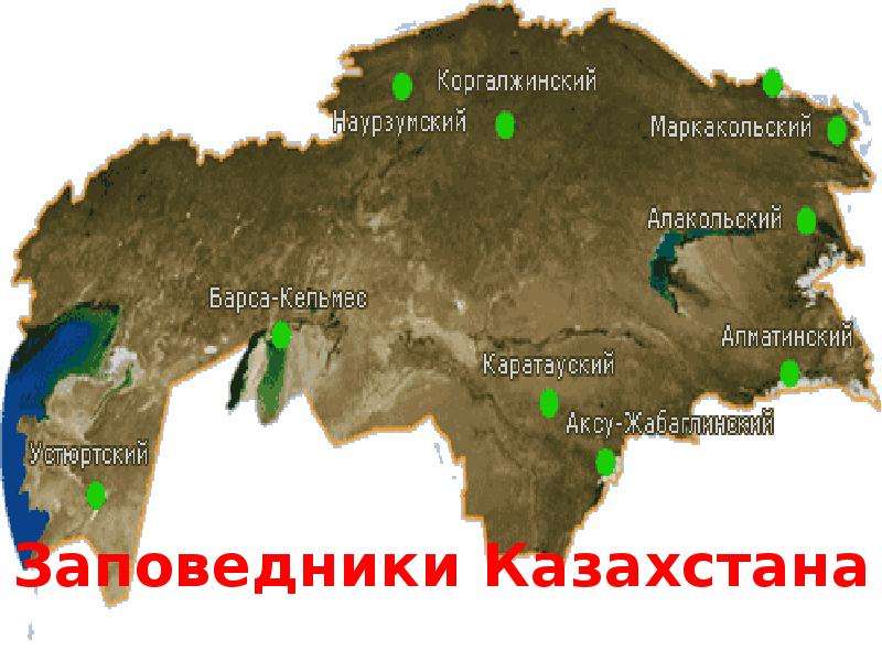 Аксу жабаглинский заповедник карта