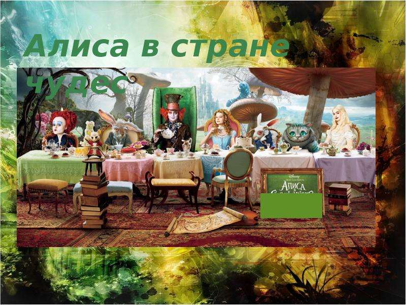 Презентация книги алиса в стране чудес для 5 класса