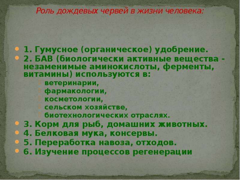 Значение дождевых червей в природе. Роль дождевого червя в жизни человека. Роль дождевых червей в жизни человека. Роль червей в жизни человека. Роль дождевого червя в природе.