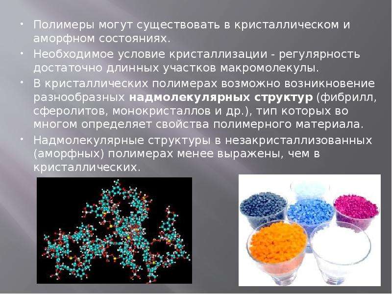 Электропроводящие полимеры презентация