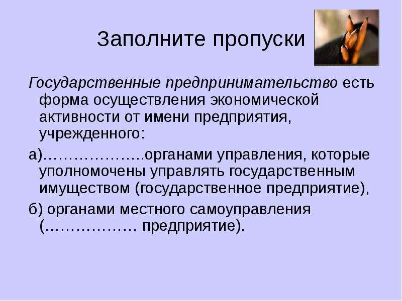 Предпринимательская деятельность государственного служащего. Государственное предпринимательство. Виды государственного предпринимательства.