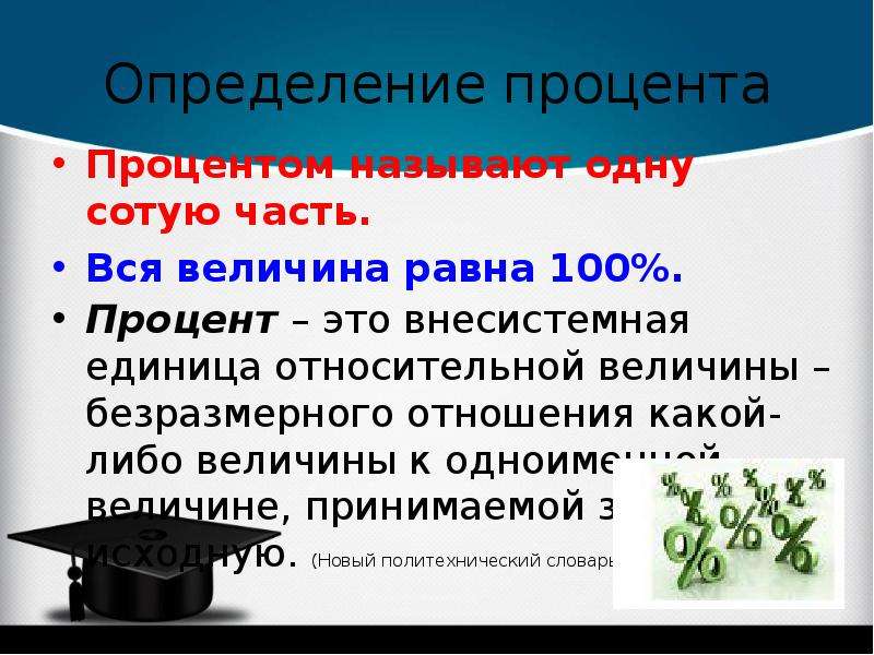 Определить процентную. Определение процента. Процент это в математике определение. Процент это в обществознании. Процент это в экономике определение.