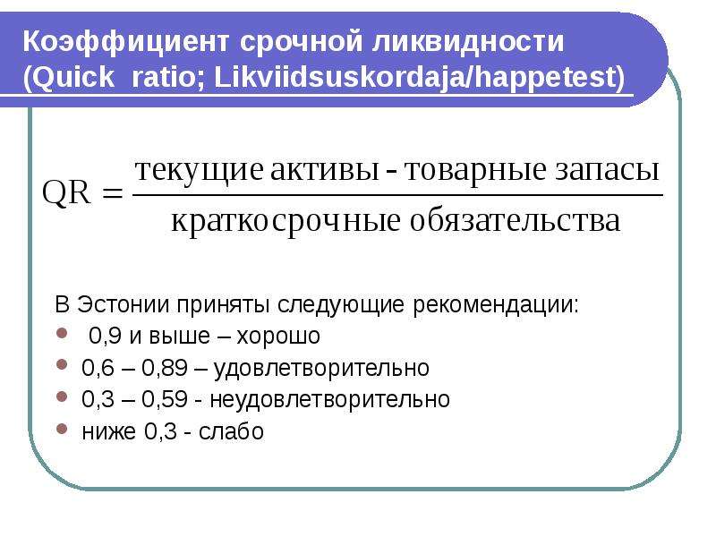 Условия текущей ликвидности. Коэффициент срочной ликвидности. Коэффициенты срочной и текущей ликвидности. Коэффициент срочной ликвидности норма. Значение коэффициента срочной ликвидности.