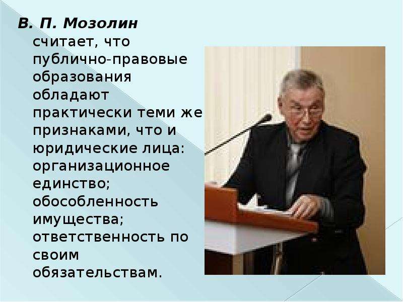 Публично правовая компания. Мозолин Виктор Павлович. Публично-правовое образование что это пример. Публичные образования пример. Ответственность публично-правовых образований.