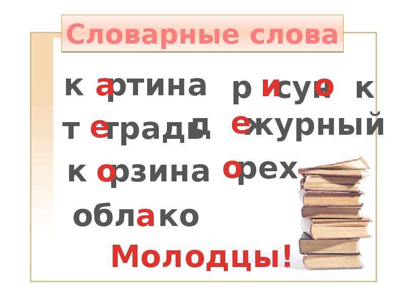 Словарная работа 3 класс презентация 3 класс