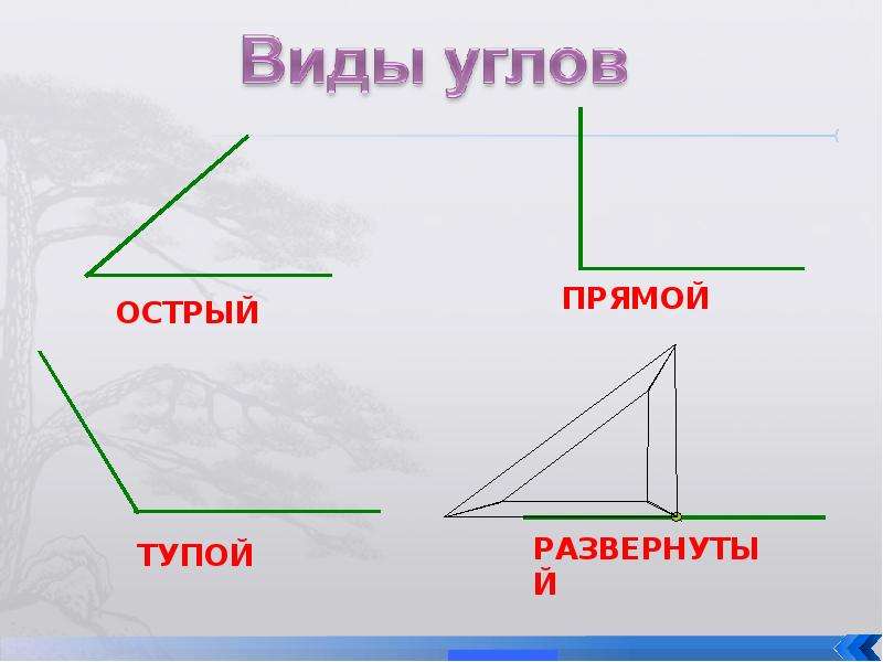 Острый угол картинка для детей