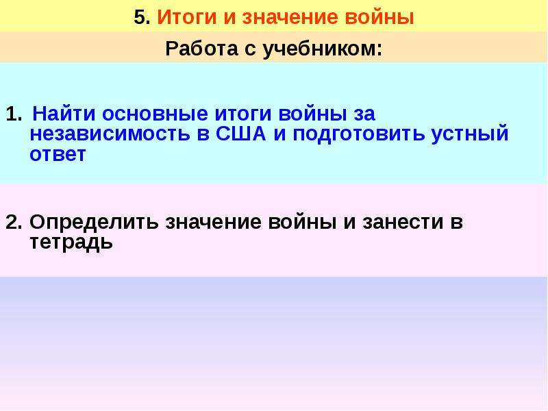 Презентация война за независимость создание соединенных штатов америки 8 класс презентация