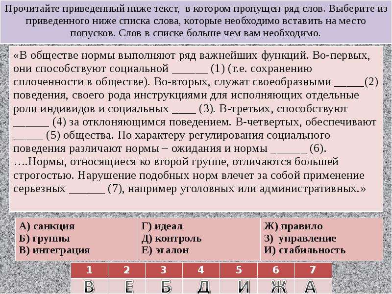 Право задания егэ презентация