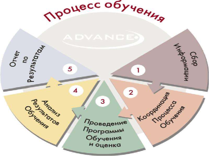 Процесс показания презентации