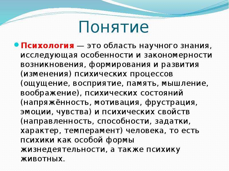 Психологические термины картинки