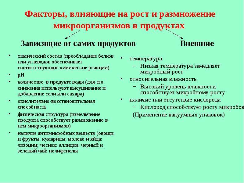 Микробиология продуктов питания презентация