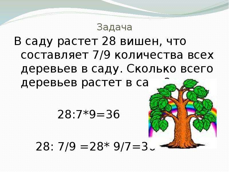 Посадили 56 деревьев 7 8. Задача. В саду росли..... Сколько всего деревьев. Деревья растут. Сколько деревьев росло?. Сколько всего девять деревьев.