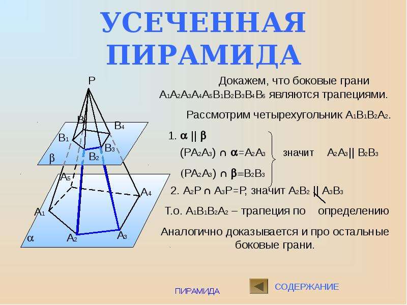 Пирамида правильная пирамида презентация 10 класс атанасян