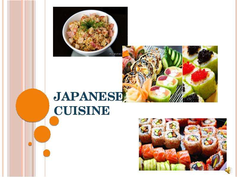  Japanese cuisine 